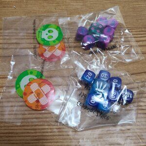 Pokemon TCG dice and Condition Markers lot (NEW)